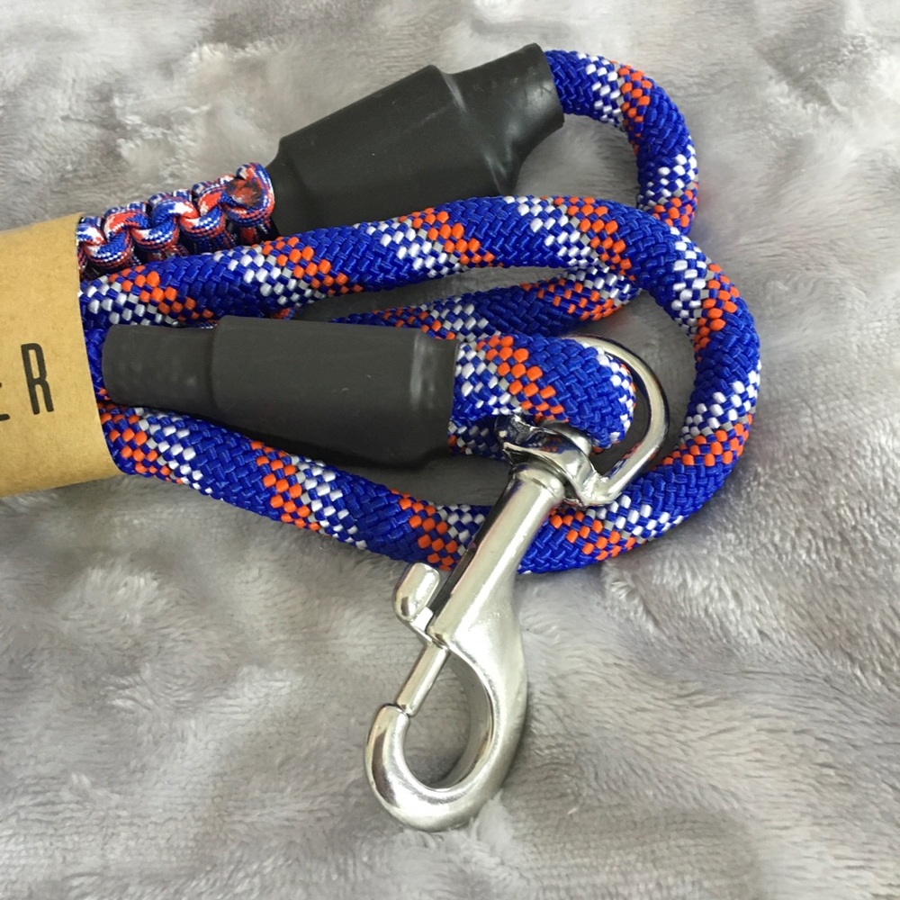 Trooper 60” Lasso Rope Leash Leather Wrist Guard - Picture 3 of 5